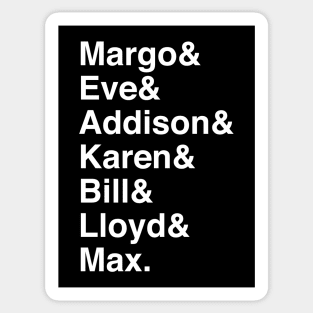 All About Names Sticker